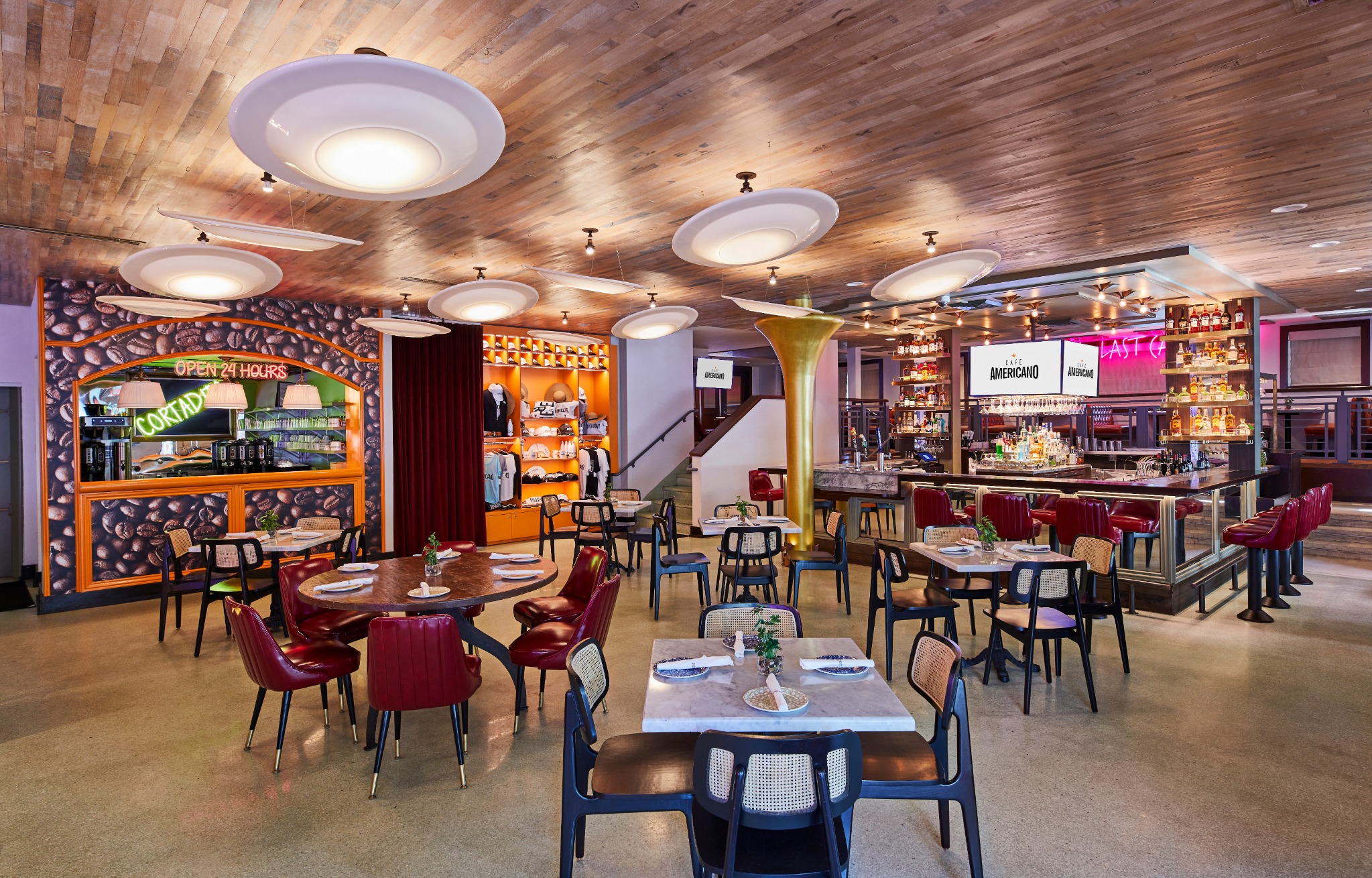 Cafe Americano · Collins Avenue, Miami Beach